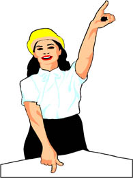 Woman with a plan