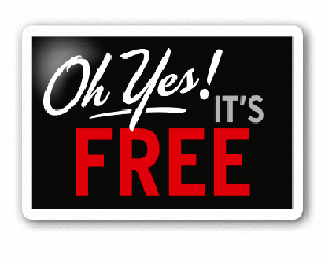 Yup, It's Free !